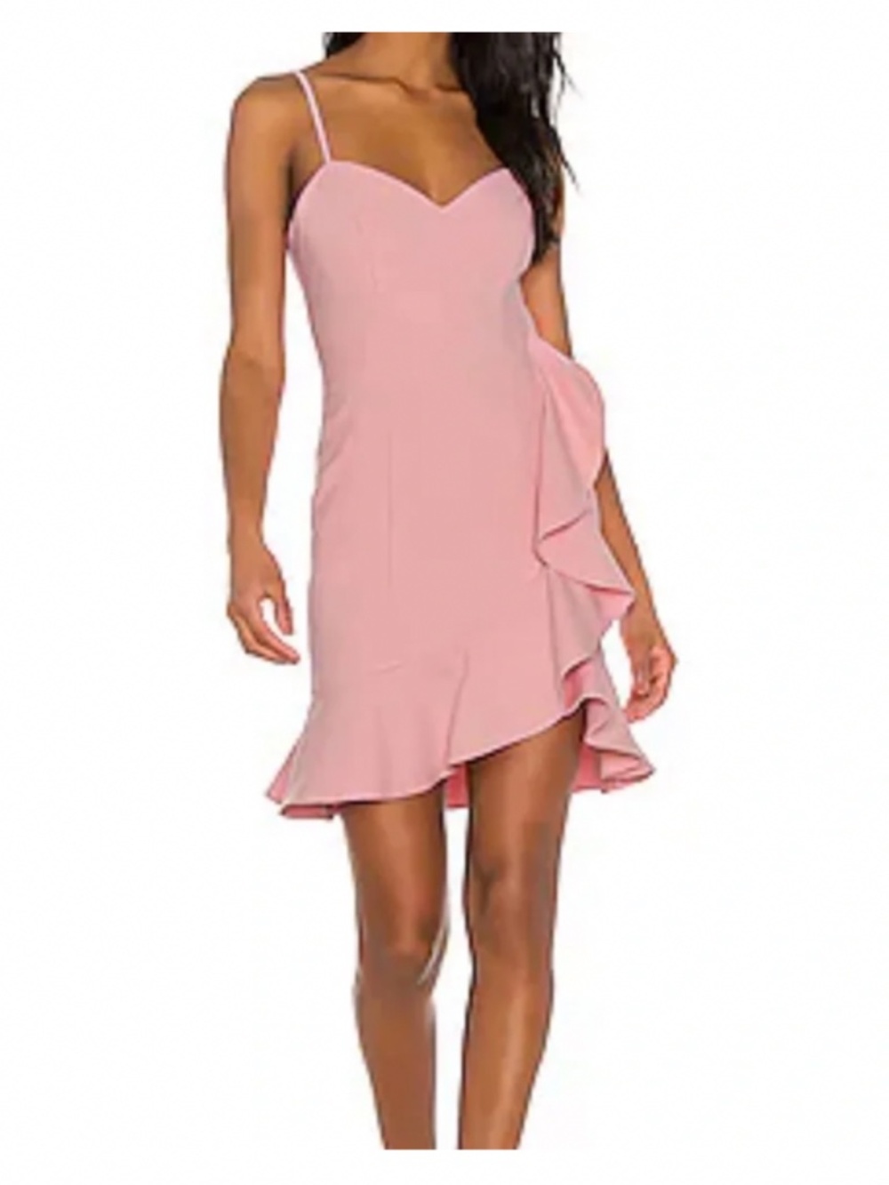 New Likely Laverna pink ruffle dress size 2